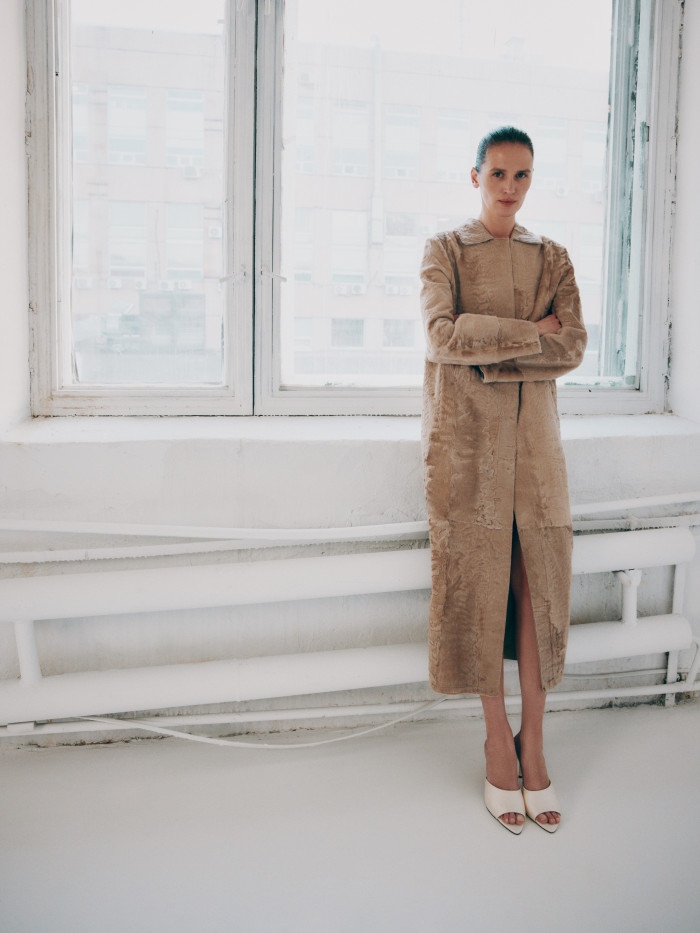 Photo of NEW - Swakara fur coat