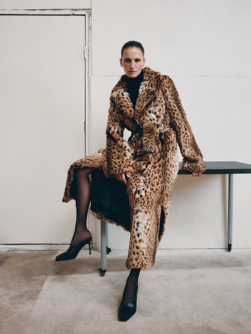 Photo of NEW - Ocelot fur coat